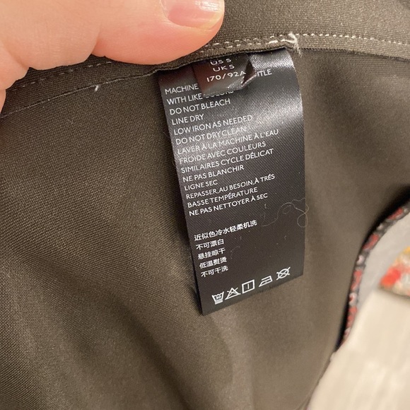 Anthropologie | Brisa Faux Leather Silver Moto Cropped Jacket | Size Small - Picture 7 of 8